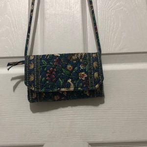 Vera Bradley cross body wallet/purse